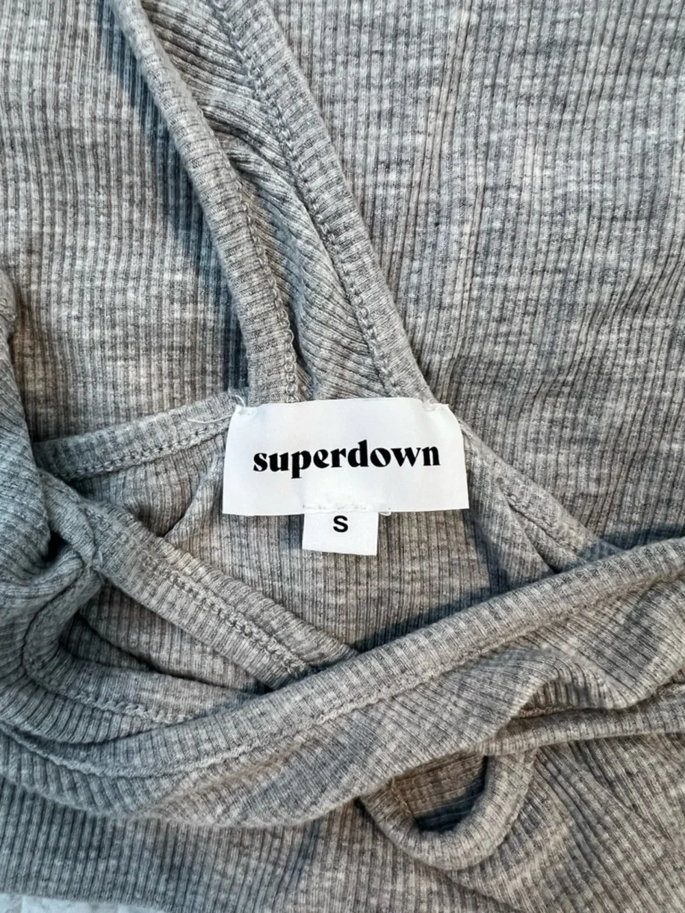 superdown Ribbed Bodysuit - Picture 2 of 4